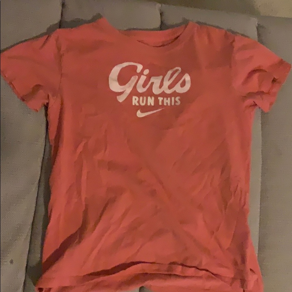 A nike shirt